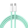 Kabl Braided PD Type-C na Lightning 20W zeleni