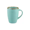 Porcelain mug, 285 ml, turquoise, Seasons - Porland