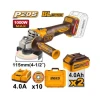 Ingco cagli271532e aku brusilica 115 2x4ah super ingco novo ( CAGLI271532E )