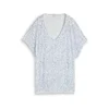 TOM TAILOR Majica modra / pastelno modra / bela