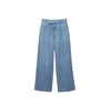Pull&Bear Kavbojke moder denim
