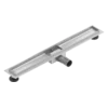 Mexen Flat korpus za linearni odtok 80 cm, inox - 1015080