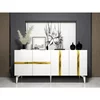 HANAH HOME Komoda Vania White Gold