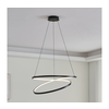 Eglo 901138 - LED luster na sajli RUOTALE LED/42W/230V 3000K crna