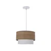 Ruben Viseća Lampa Bela - Orah 1x60 E27
