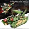 CAB Toys Robot tank - letalo in robot 2v1