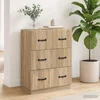 Ormar s ladicama Hrast sonoma 66 x 34,5 x 87 cm