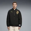 PUMA Manchester City 10th Anniversary Bomber Jacket Men, Clothing, Black/White, 3XL
