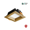 APLED - LED za spušteni plafon SQUARE WOODLINE LED/3W/230V 4000K 9x9 cm masivni hrast