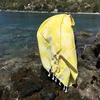 Lessentiel Maison Peškir za plažu 100x180cm Žuti
