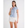 MixRay Bluza Hemden svetlo modra