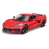Maisto - 2020 Chevrolet Corvette Stingray, rdeč, 1:18