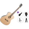 SX SO204 Premium SET Natural-Matte Black Akustična kitara