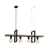 Lestenec na vrvici SHELF 4xE27/60W/230V