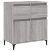 Komoda sivog hrasta sonome 60x35x70 cm od konstruiranog drva