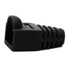 XtendLan zaščita priključka RJ45 črna (mehurček)