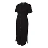 Vero Moda Maternity Dolga srajca VICA, črna