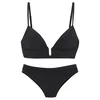 LASCANA Bikini črna