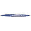 permanentni marker, 0,5/1,0 mm, dvostranski, ZEBRA Mckie Extra Fine, moder