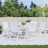Jastučići za stolice 6 pcs Šareni 50 x 50 x 4 cm Oxford tkanina