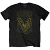 Alice In Chains Psychedelic Rooster Black L Majica