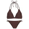 JETTE Bikini temno rjava