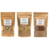 Komplet - soljene pistacije 500g + indijski oreščki 500g + mandlji 500g