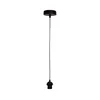 Brilagi - Napajajući kabl PARTY, 1x E27/60W/230V, prečnik 10 cm, crne boje