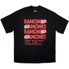 Ramones Majica Concert Unisex Black 2XL