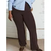 Sinsay - Pantalone na zvono - braon