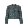 Rich & Royal Blazer modra / jelka / svetlo oranžna