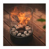Planika Chantico Glassfire - bio kamin 36,1x25,1 cm 2,5kW