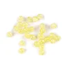 Plastične kroglice z razpokami O8 mm - rumene (500 g)
