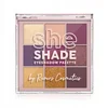 Paleta senčil za oči Revers SHE SHADE 02 Burgundy Glam - bordo in sliva