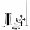 Set za koktajle, 5 kosov, nerjaveče jeklo, Alessi