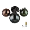 Globo 56142-3W - LED plafonski luster RIHA 3xG9/3,5W/230V