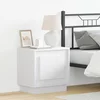Noćni ormar 2 pcs Bijelo 44 x 34,5 x 45 cm Konstruirano drvo