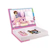 Alltoys Magnetna knjiga sestavljanka – princese, 85 kosov