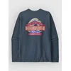 Patagonia Great Waves Responsibili- Long Sleeve T-Shir summit blue