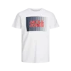Jack & Jones Junior Majica kratak rukav za dečake JJECORP, bela