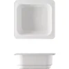 G. Benedikt porcelanska gastronorm posoda GN 1/6 17,3x16,2 cm, bela