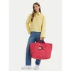 Tommy Jeans Ročna torba Tjw Wave Flag Med Tote AW0AW18466 Koral