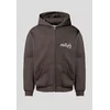 Multiply Apparel Jopa na zadrgo Law Of Nature bež/temno rjava