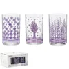 Komplet 6kos kozarcev Lavender Collection 250ml 68561