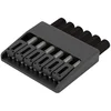 Hipshot 6 String headless guitar fixed Black Kitarski most