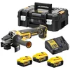 DEWALT Akumulatorska ugaona brusilica 3x5 Ah DCG405P2 T-STAK kofer