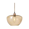 Luster na sajli SEVENTIES E27/60W/230V dimljeno/smeđe