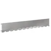 Ograda oko Travnjaka 20 pcs 102 x 15 x 4 cm Čelik Srebrna