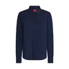 HUGO Bluza The Essential temno modra