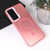 Maska za Samsung Galaxy A16 5G Magsafe Clear roze